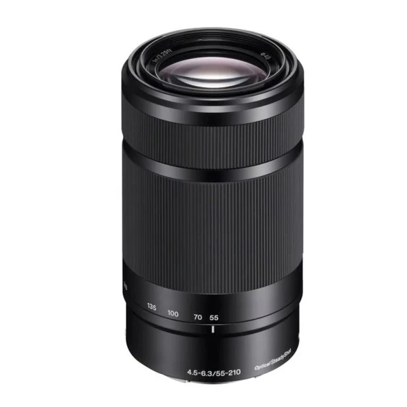 Sony E 55-210mm f/4.5-6.3 OSS Objektif Siyah