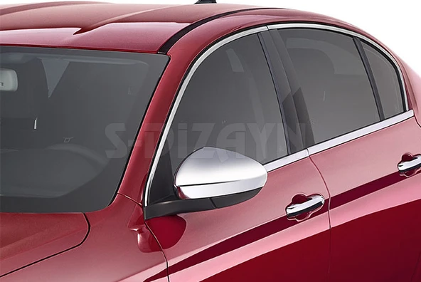 S-Dizayn Fiat Egea HB Krom Cam Üst Çıtası 4 Prç. 2015 Üzeri (Mat Krom) A+ Kalite - 4