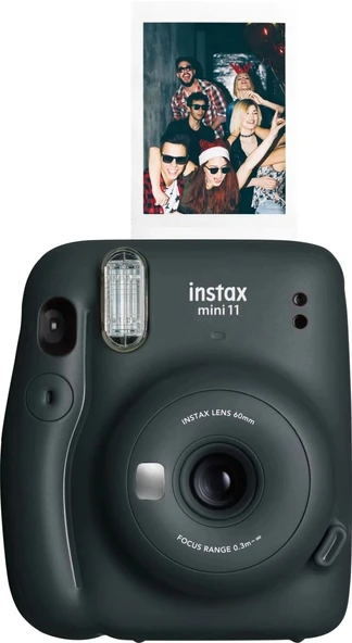 Fujifilm Instax Mini 11 Instant Fotoğraf Makinesi - Siyah - 2