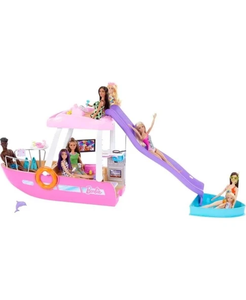 Barbie Rüya Teknesi Oyun Seti Çok Renkll