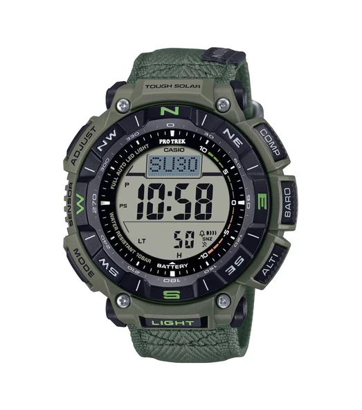 Casio Pro-trek Prg-340b-3dr Erkek Kol Saati Yeşil
