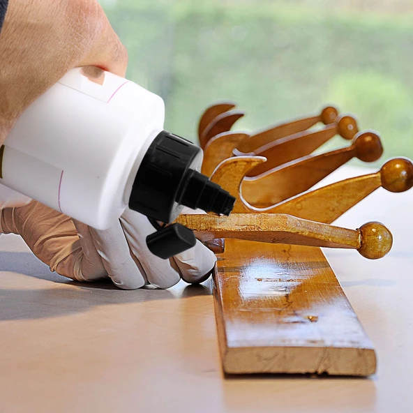 D3 Hazır Ahşap Tutkalı 500 gram Şeffaf Mobilya Mdf Sunta Kumaş Kağıt DIY Uygulamalarında Yapıştırıcı - 3