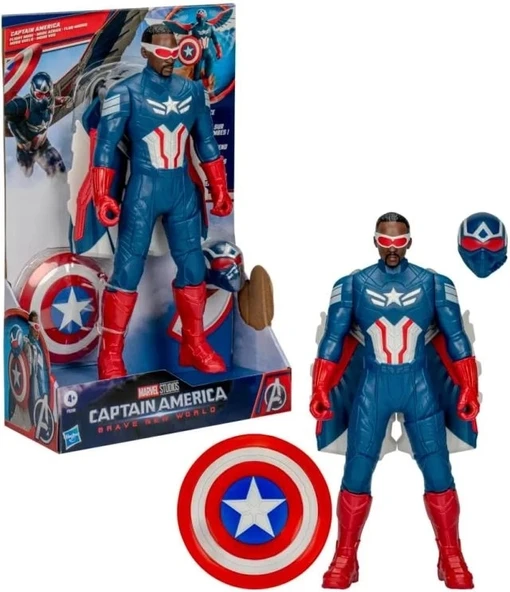 Marvel Avengers Kaptan Amerika: Cesur Yeni Dünya Uçuş Modu Figürü