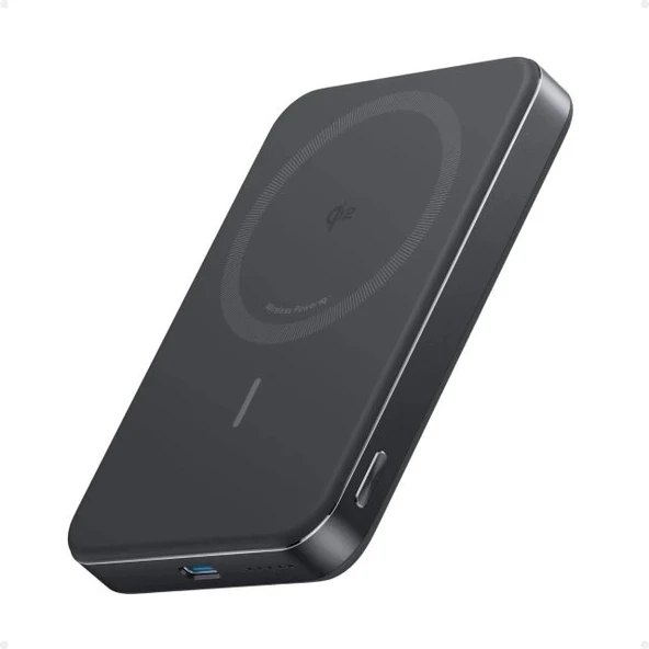 Anker Maggo Powerbank (10.000 mAh, İnce Tasarım) Siyah