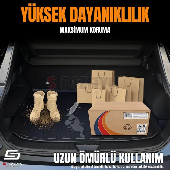 S-Dizayn Renault Fluence 3D Pro Bagaj Havuzu 2009 Üzeri A+ Kalite - Resim 3