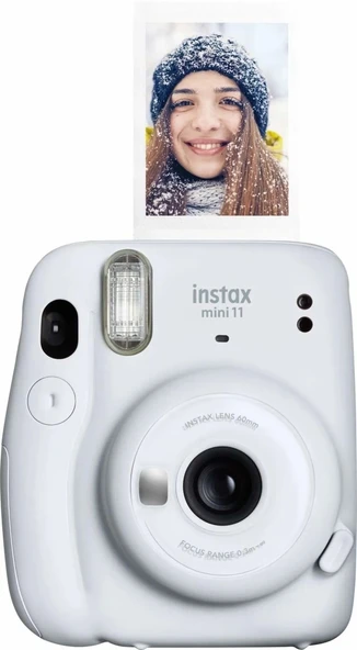 Fujifilm Instax Mini 11 Instant Fotoğraf Makinesi - Beyaz