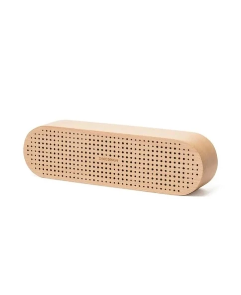 Decent Living Germany Beech Wooden Hoparlör Bej Standart
