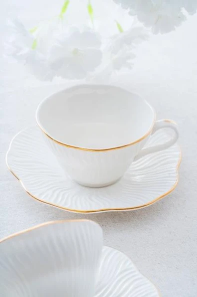Acar Toronto Gold 6 Kişilik Çay Fincan Takımı PORWM-06186 - 2