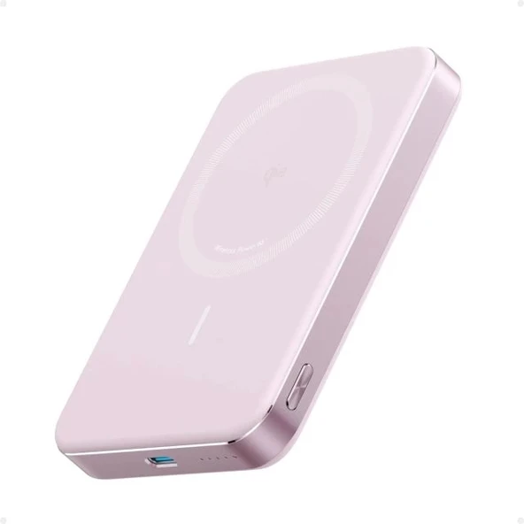 Anker Maggo Powerbank (10.000 mAh, İnce Tasarım) Pembe