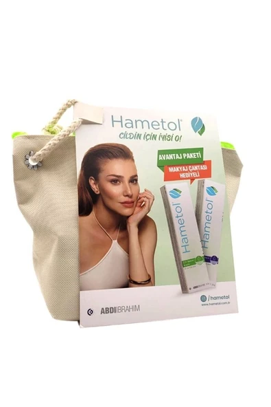 Hametol Cilt Bakım Onarıcı Krem 30 gr Kofre + Makyaj Çantası Hediyeli - 2