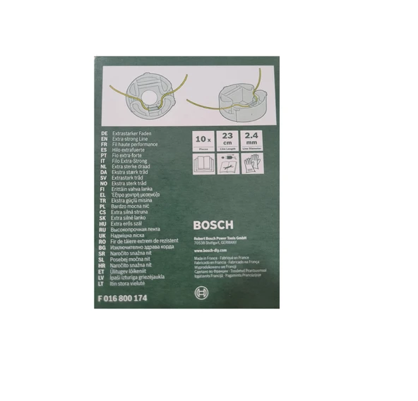 BOSCH MİSİNA 23cm (10 lu)-F016800174 - 2