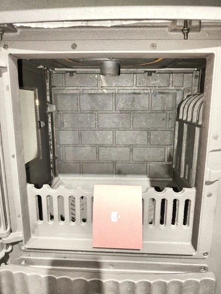 Rekor Milas Yatay Döküm Şömine Soba - Resim 5