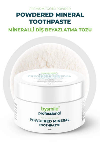 BySmile Professional Mineralli Diş Beyazlatma Tozu Uzun Süre Ferahlık I Kalıcı Etki - 2