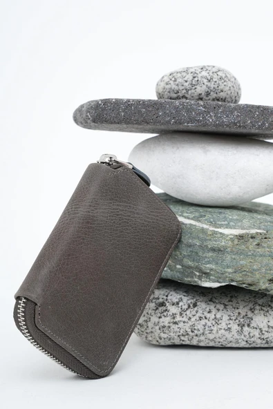 Kadın Deri Cüzdan Antrasit 213513 - 2