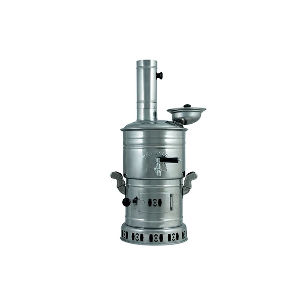 Semaver Sözenler Krom 4 Litre  Ayrılabilen Odunlu