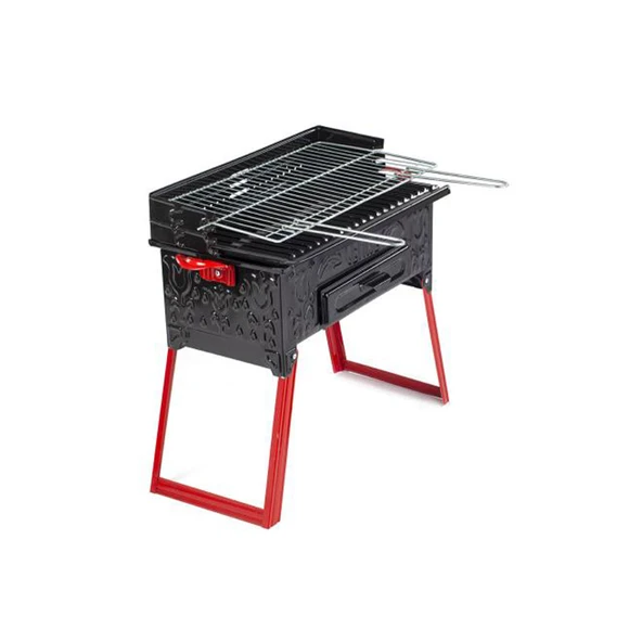 Cemre C-09 Ayaklı Pervazlı Yağdanlıklı Mangal 28*43cm
