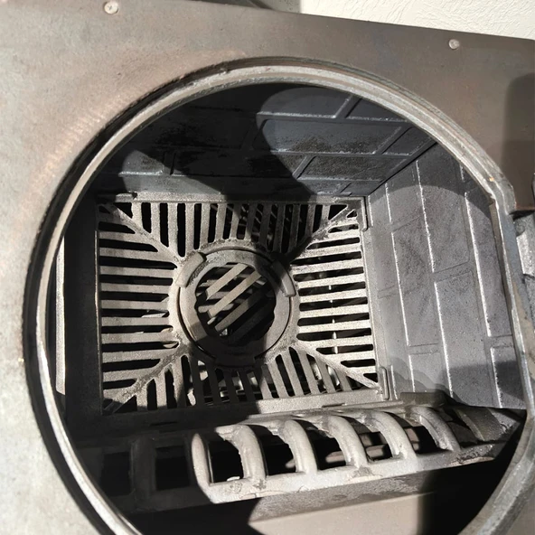 Ucuz ve Hesaplı Döküm Kuzine Soba Şömine Soba Gençoğlu - Resim 4