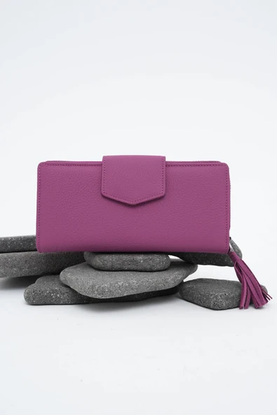 Kadın Deri Cüzdan Pembe 213510