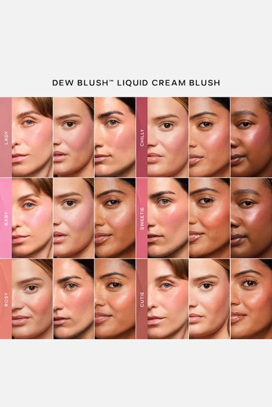 Saie Dew Blush Likit Allık Lady 12ML - Resim 5