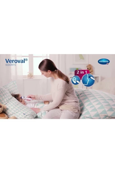 HARTMANN Veroval Alman Tasarım, Kulaktan Ve Alından Temassız Ateş Ölçer, Kızılötesi Ateş Ölçer - 8