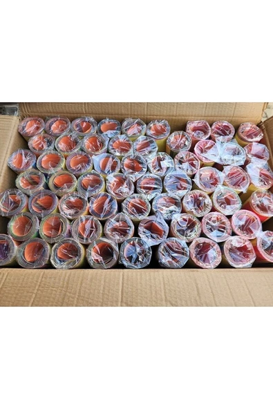 Fon Kartonu 48x68 Cm 600 Adet Karışık 10 Renk X 60 Rulo 600 Adet - Resim 3