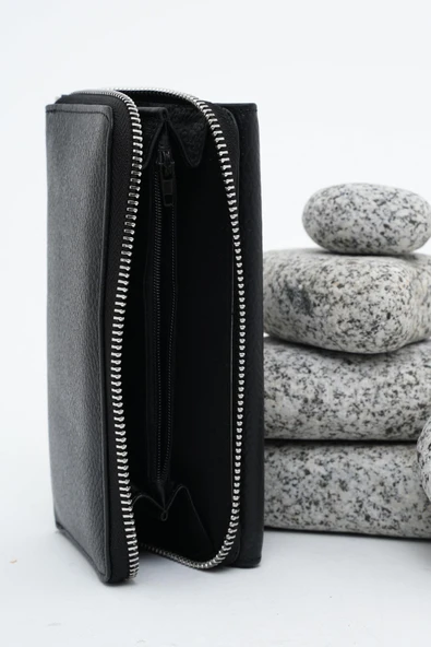 Kadın Deri Cüzdan Siyah 213511 - 4