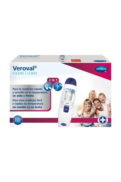 HARTMANN Veroval Alman Tasarım, Kulaktan Ve Alından Temassız Ateş Ölçer, Kızılötesi Ateş Ölçer - 4