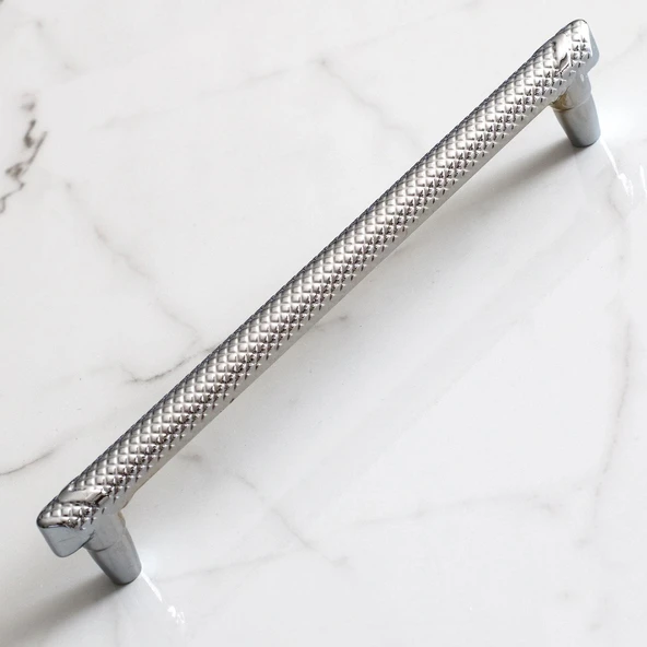 Metal Kulp Mobilya Çekmece Mutfak Dolabı Dolap Kapak Kulpları Kulbu Kulpu 16 cm 160 mm Krom - Resim 3