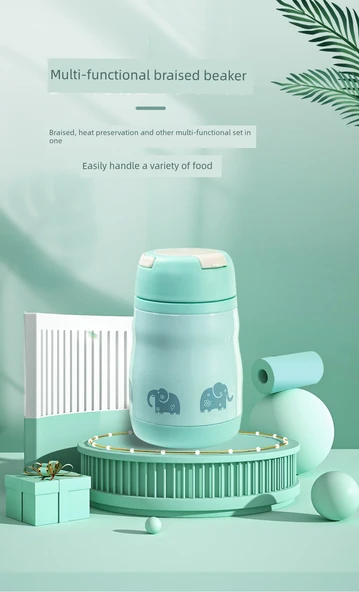 380ml Haze Mavi Paslanmaz Çelik Termos Bardak - 7