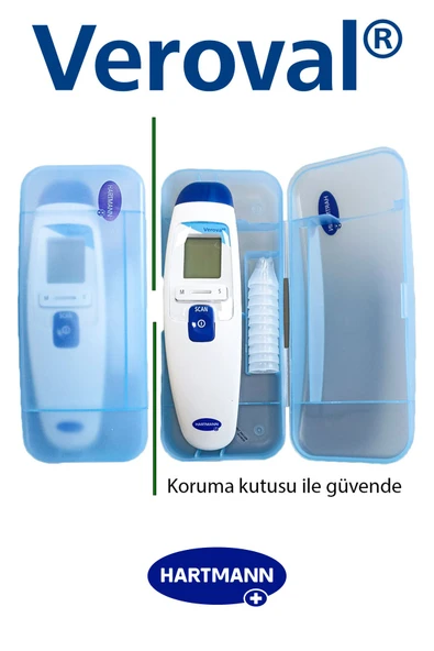 HARTMANN Veroval Alman Tasarım, Kulaktan Ve Alından Temassız Ateş Ölçer, Kızılötesi Ateş Ölçer - 3