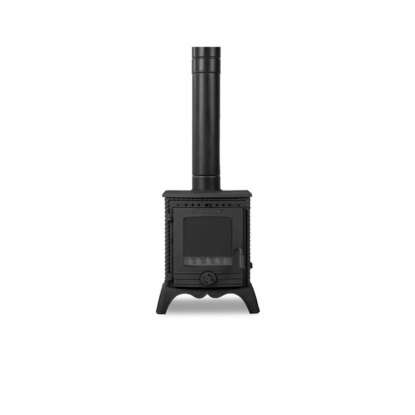 Flamestove Minör Lüx FS-052 Camlı Şömine Soba