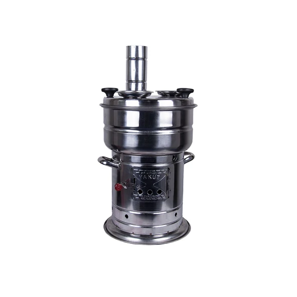 Semaver Yakut 12 Litre Çift Musluk