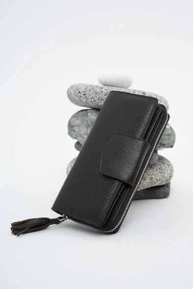 Kadın Deri Cüzdan Kahverengi  213510 - 4