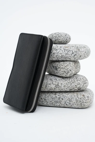 Kadın Deri Cüzdan Siyah 213511 - 2