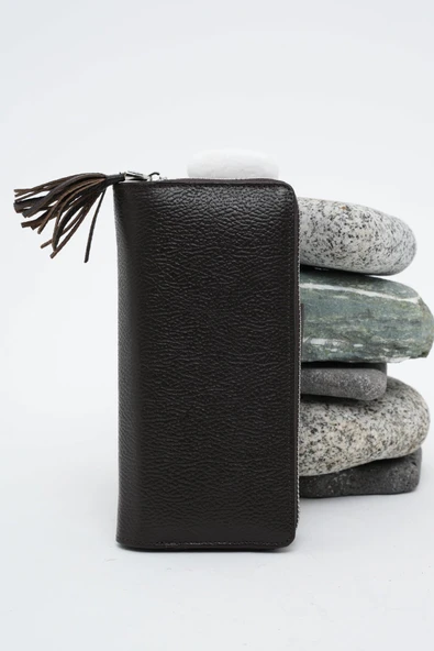 Kadın Deri Cüzdan Kahverengi  213510 - 2