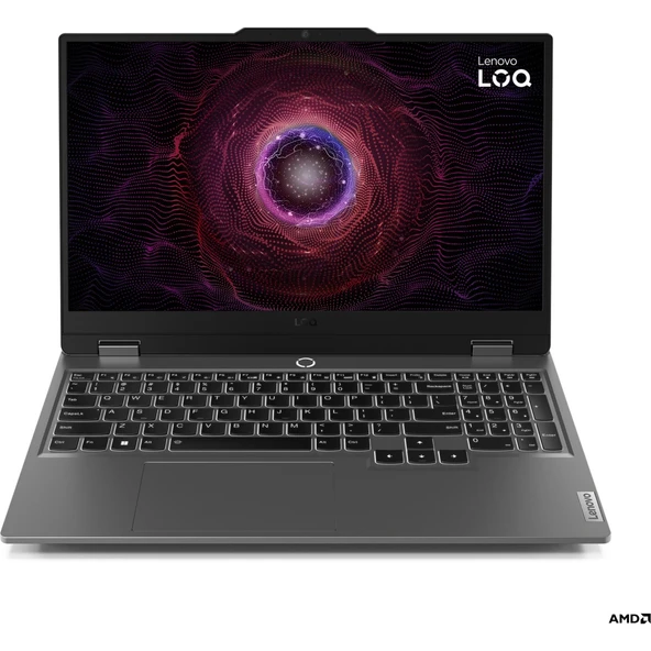 LOQ AMD Ryzen 7 7435HS 24GB 512GB SSD RTX 4070 Freedos 15.6" FHD Taşınabilir Bilgisayar 83JC00BTTR