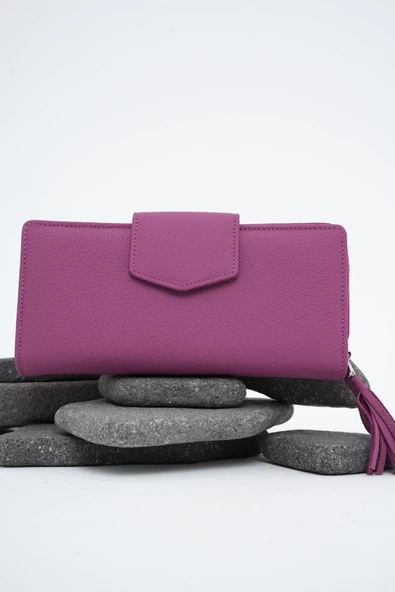 Kadın Deri Cüzdan Pembe 213510 - 3