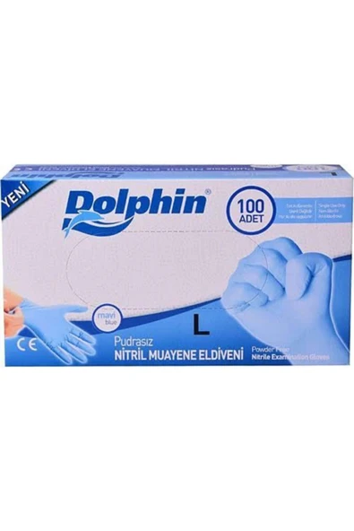 DOLPHİN Nitril Muayene Eldiveni