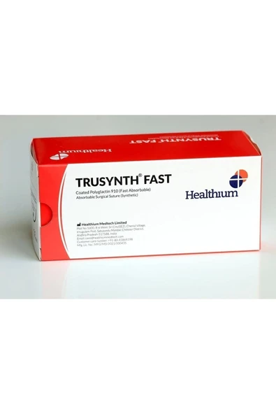 FAST Emilebilir Cerrahi Iplik Healthıum 4 -0 [1.5 Metric] 75 Cm [12 Adet ] ürün görseli