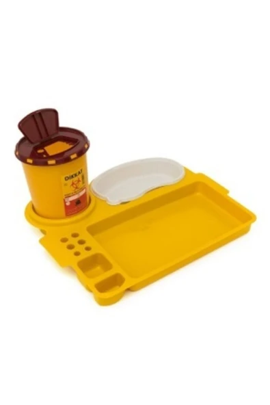 TELKAR 1 Adet Traymed Doubletray Tedavi Tepsisi - Resim 5