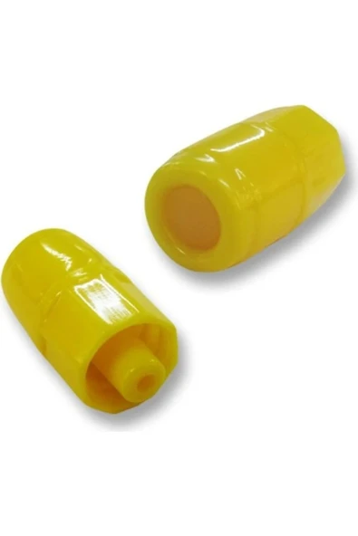 AYSET Heparin Kapağı 100 Adet Sarı/yellow Heparin Cap