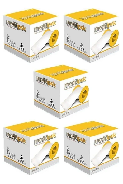MEDİİPEK Tıbbi Ipek Flaster 5 m x 5 cm 5 Adet