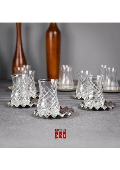 Drt Çay Seti Meridyen 12 Parça Platin Rüya DRT-44526-2 - 2
