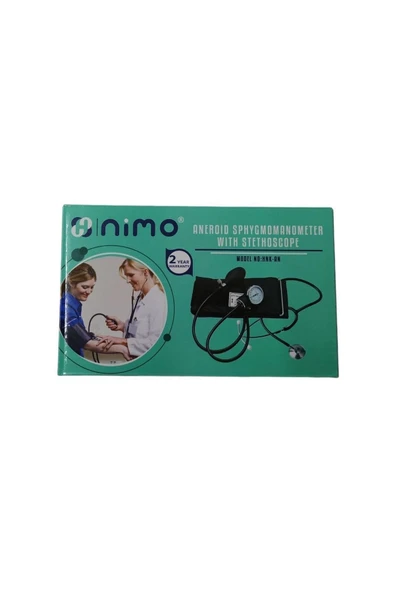 NİMOMED Nimo Hnk-an Steteskoplu Aneroid Klasik Mekanik Tansiyon Aleti Hs-50a
