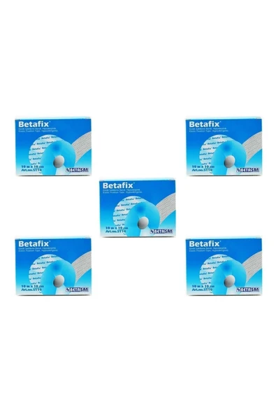 BETAFİX Esnek Sabitleme Bandı 5'li Set 10x10 cm