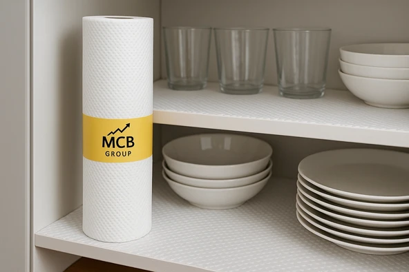 45 Cm X 20 Metre Kaymaz Dolap Içi Çekmece Raf Örtüsü Kaydırmaz Raf Örtüsü - 2