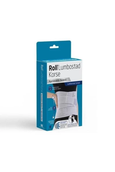 BABY ROLL Roll Lumbostad Çelik Balen Destekli Korse( Ayarlanabilir Bedenli )