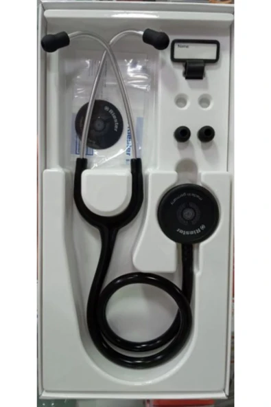 RİESTER Siyah 4210 Steteskop Duplex Stethoscope Black -stetoskop ürün görseli
