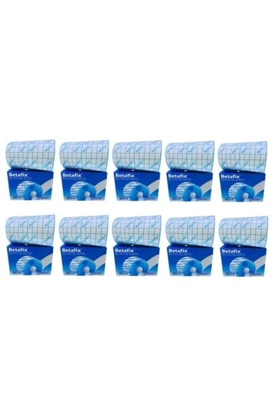 BETAFİX 5110 Esnek Sabitleme Bandı Fix Flaster 10mx10cm 10 Adet