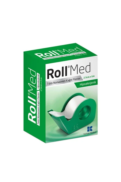ROLL Medhipoalerjenik Kağıt Flaster 2.5cm X 5mt - 2 Kutu